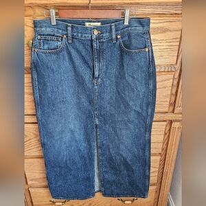 Madewell Indigo Denim Skirt